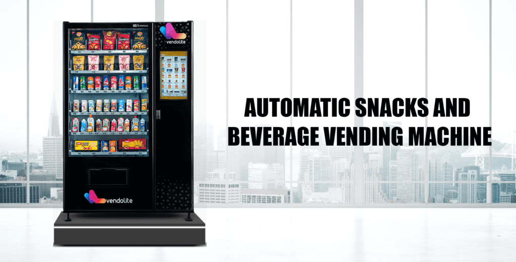 Automatic snacks and beverage vending machine 4 automatic vending machine