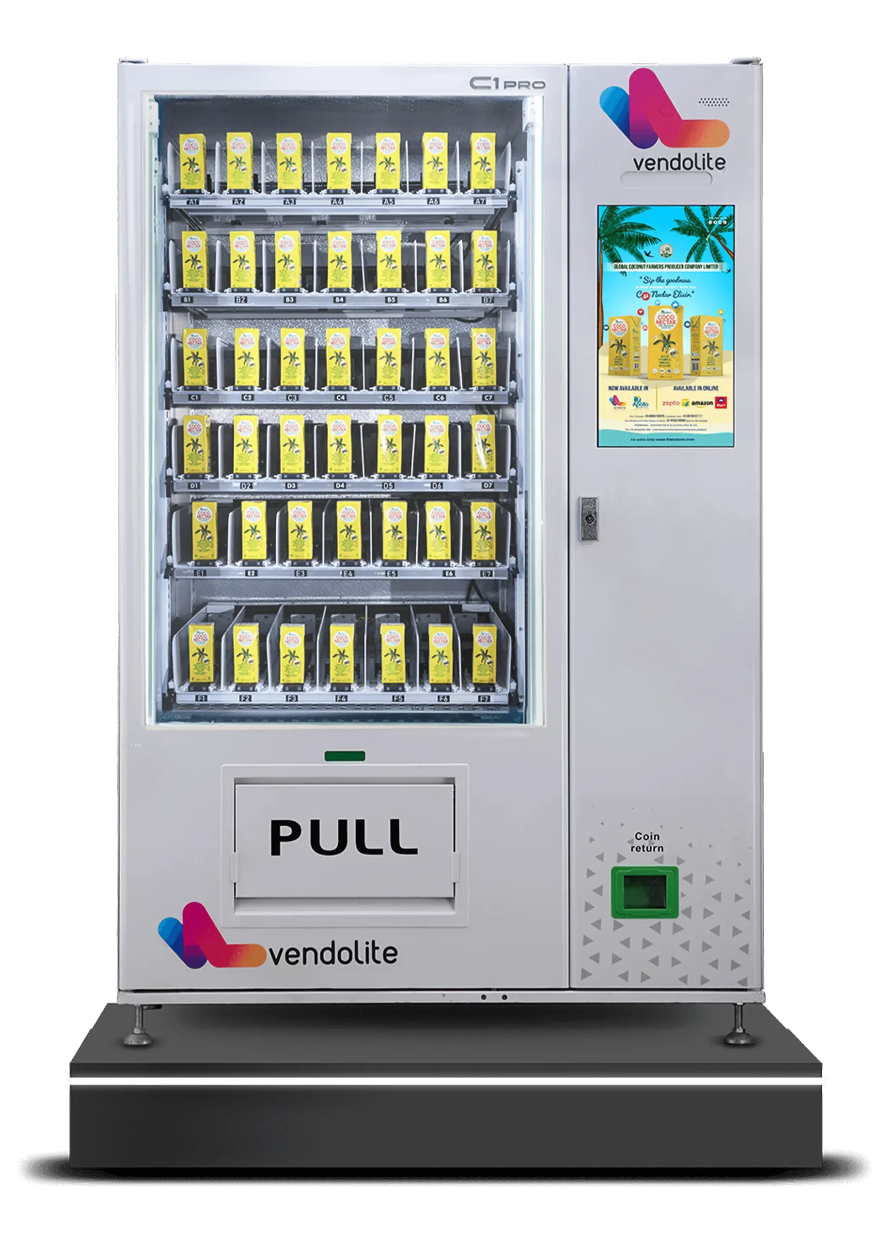 healthy drink vending machine