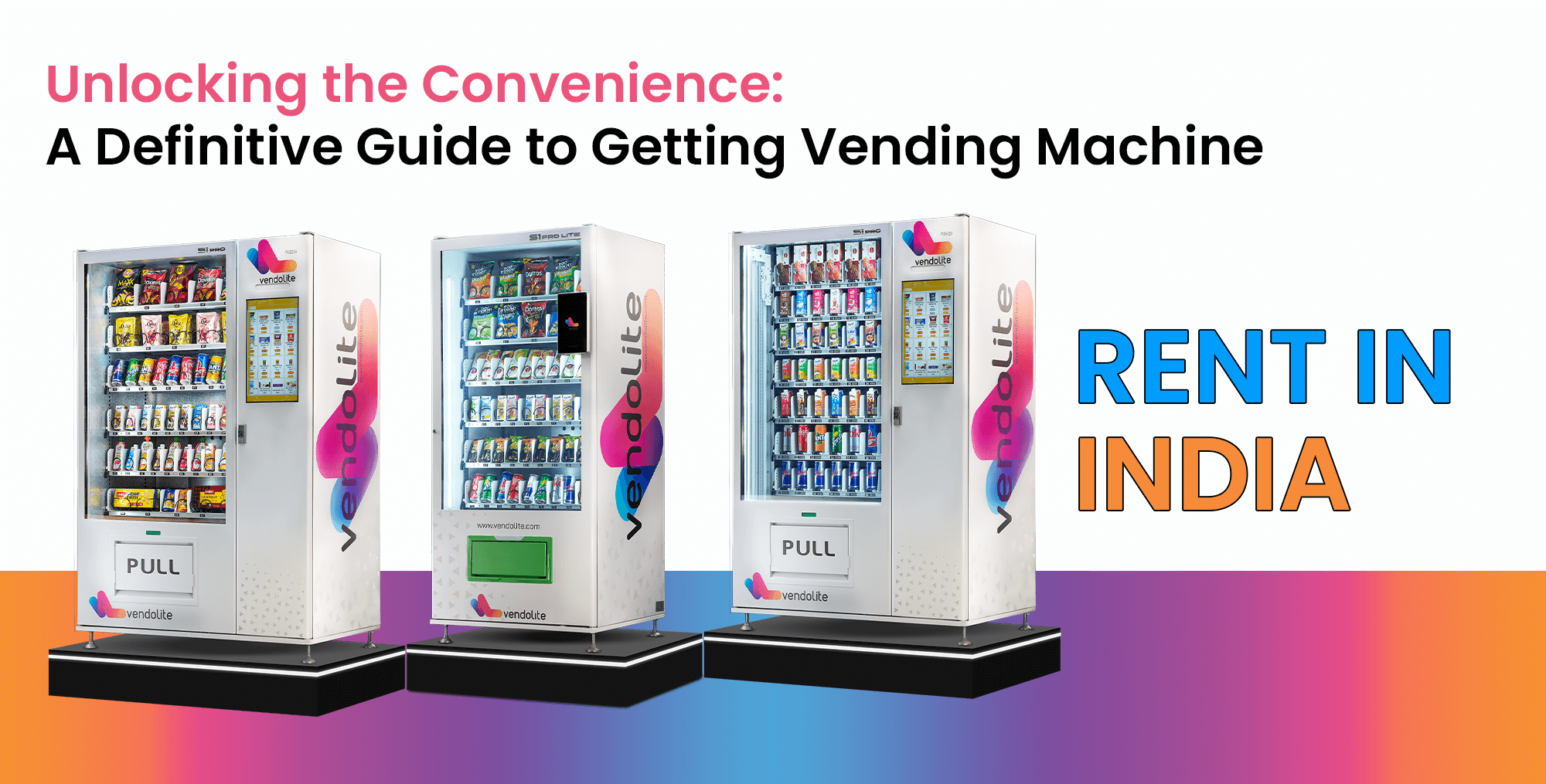 vending machine rent