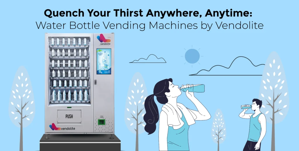 Quench Your Thirst Anywhere, Anytime: Water Bottle Vending Machines by Vendolite 10 water vending machine 1