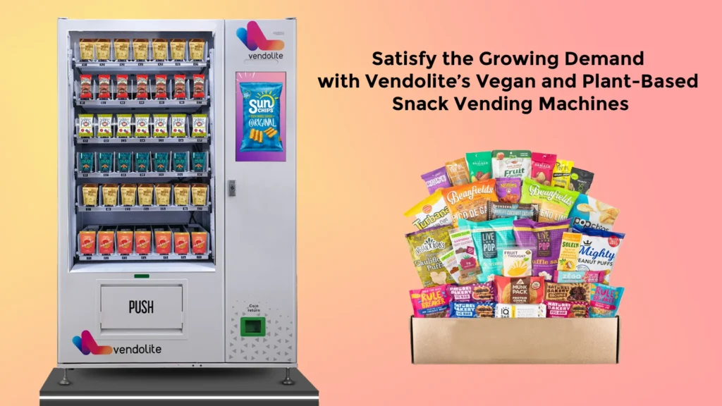 Satisfy the Growing Demand with Vendolite’s Vegan and Plant-Based Snack Vending Machines 11 vegan plant based machine