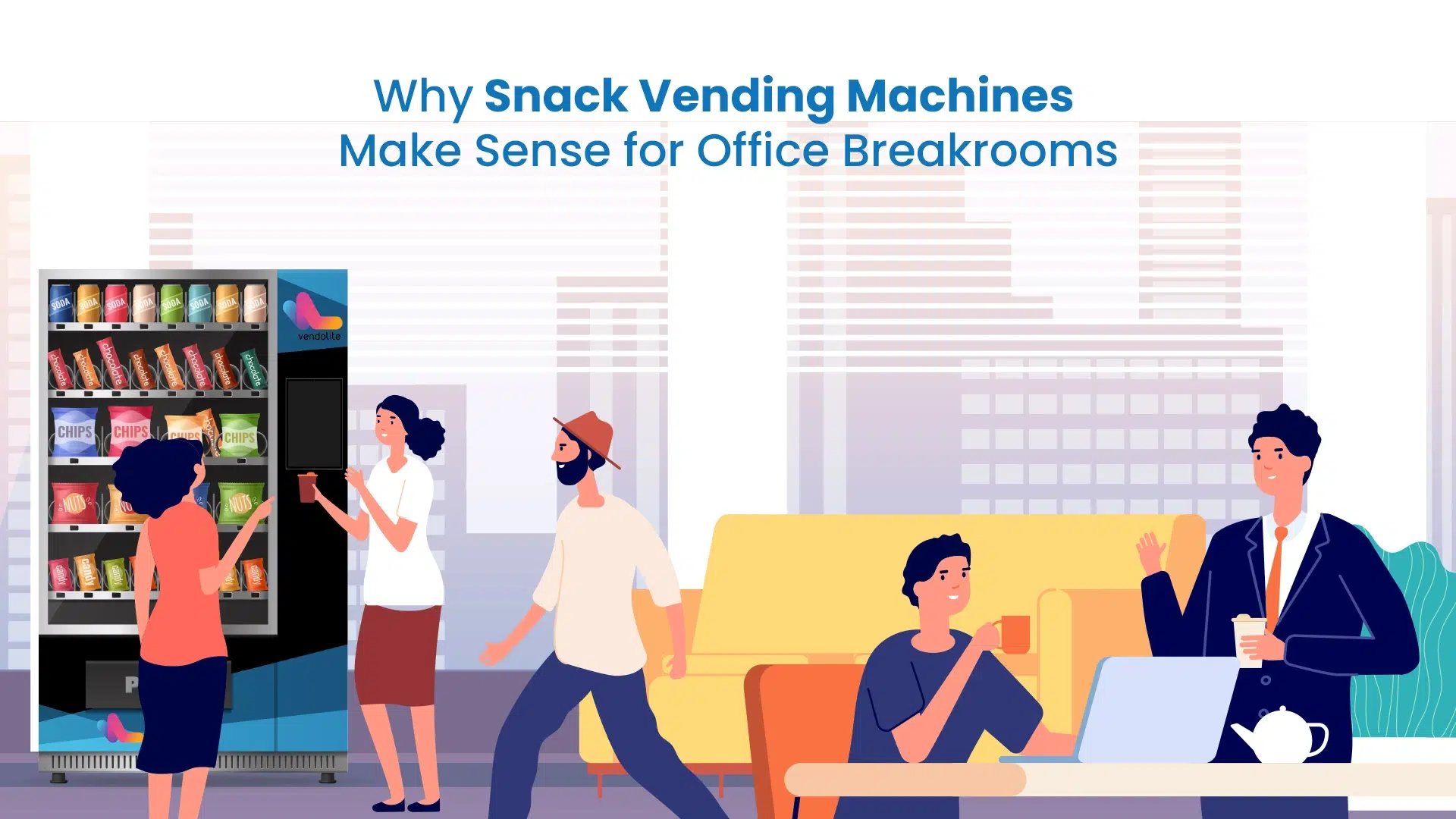 why snack vending machine makes sense in office